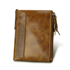 Women's Genuine Leather Short Wallet