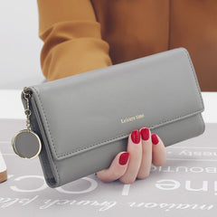 Women's Leather Multi-Functional Long Wallet