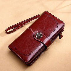 Women's Clutch Leather Wallet