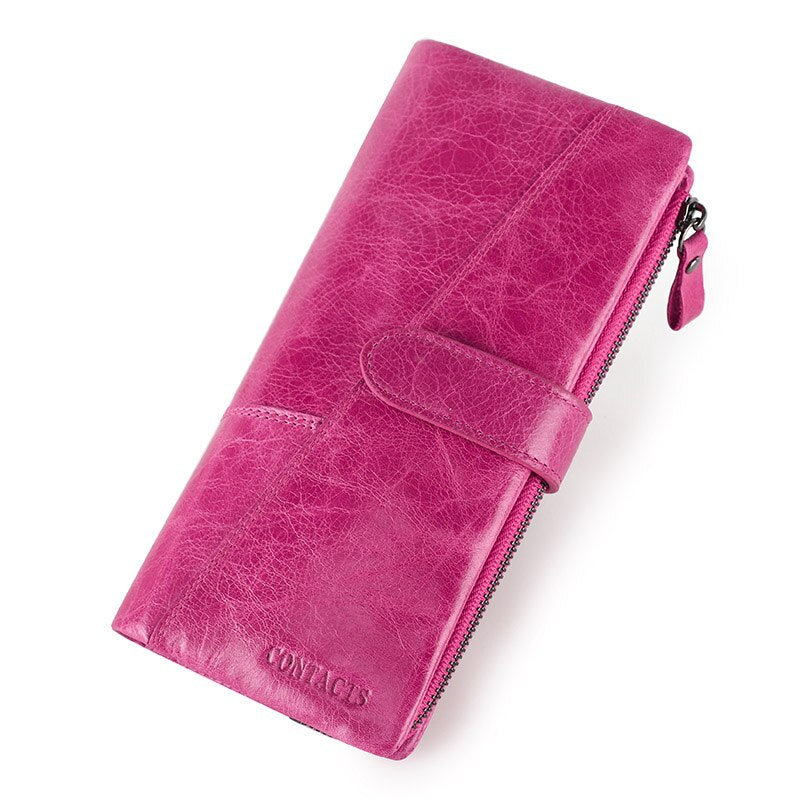 Women's Large Capacity Leather Wallet