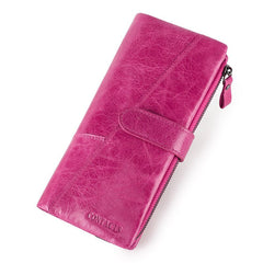 Women's Large Capacity Leather Wallet