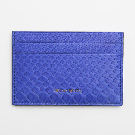 Luxurious Python Leather Women's Cardholder