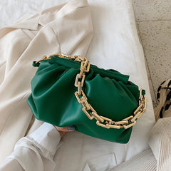 Women's Oversized Chain Shoulder Bag
