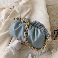 Women's Oversized Chain Shoulder Bag