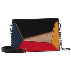 Women's Retro Patchwork Crossbody Bag