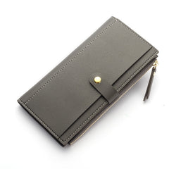 Luxury Long Durable Leather Women's Wallet