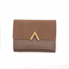 Women's Geometric Buckle Square Wallet