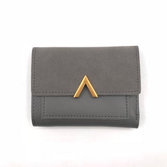 Women's Geometric Buckle Square Wallet