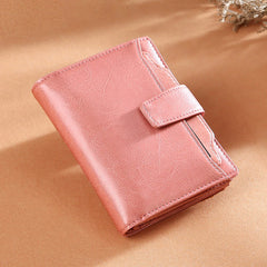 Women's Oil Wax Leather Wallet