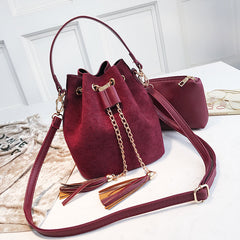 Women's Mini Drawstring Crossbody Bag