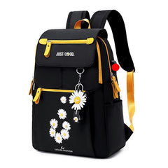 Women's Daisy Patterned Backpack