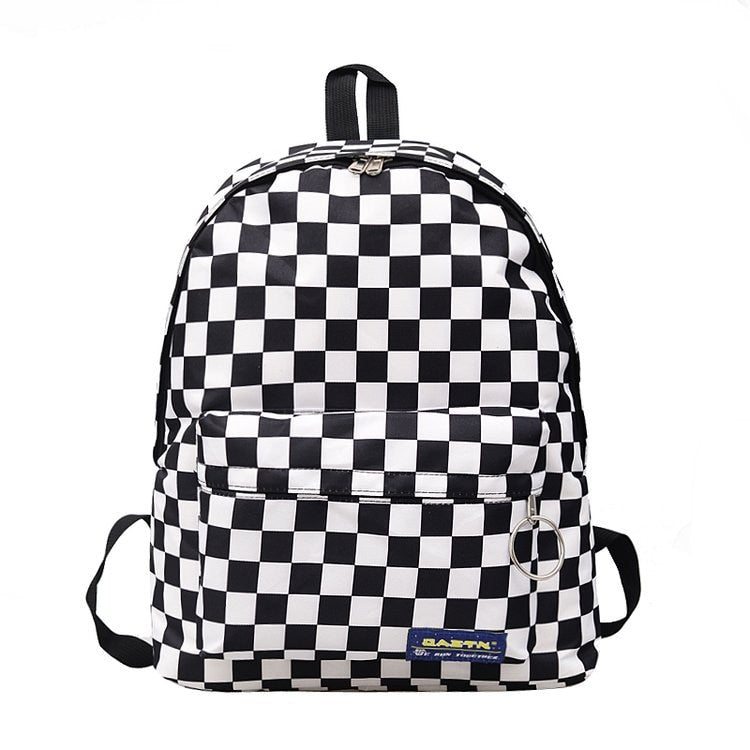 Women's Chess Print Backpack