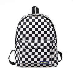 Women's Chess Print Backpack