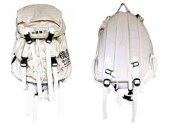 Canvas Unisex Backpack in Black and White