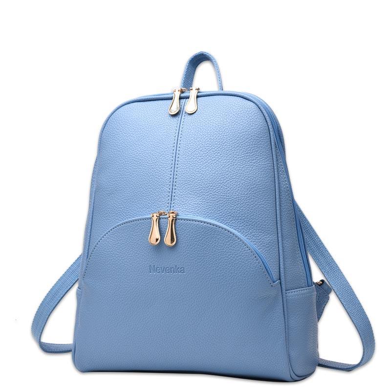 Women's Small Leather Backpack