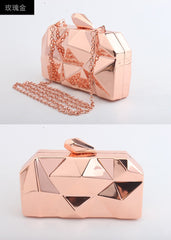 Geometric Three Dimensional Evening Clutch