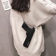 Women's Gun Shaped Clutch