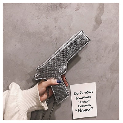 Women's Gun Shaped Clutch