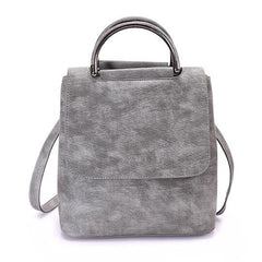 Women's Marble Eco-Leather Backpack