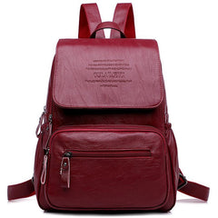 Women's Leather Backpack