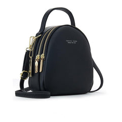 Women's Casual PU Leather Mini Backpack