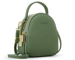 Women's Casual PU Leather Mini Backpack