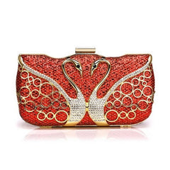 Luxury Style Women's Diamonds Decorated Party Clutch Purse