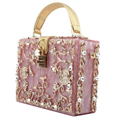 Women's Luxury Floral Patterned Handbag