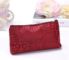Fashion Letter Design Cosmetic Bags