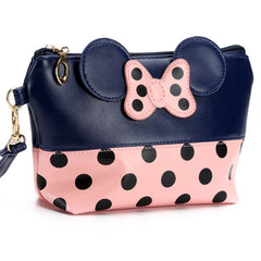Women's Minnie Mouse Themed Cosmetic Bag