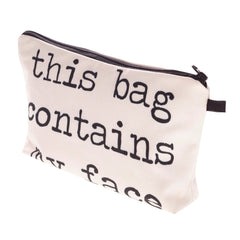 Women's Printed Cosmetic Bag