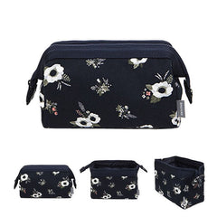 Multifunctional Printed Portable Cosmetic Bag