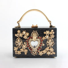 Women's Luxury Vintage Evening Clutch Bag