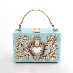 Women's Luxury Vintage Evening Clutch Bag