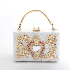 Women's Luxury Vintage Evening Clutch Bag
