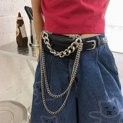 Women's Chain Waist Bag