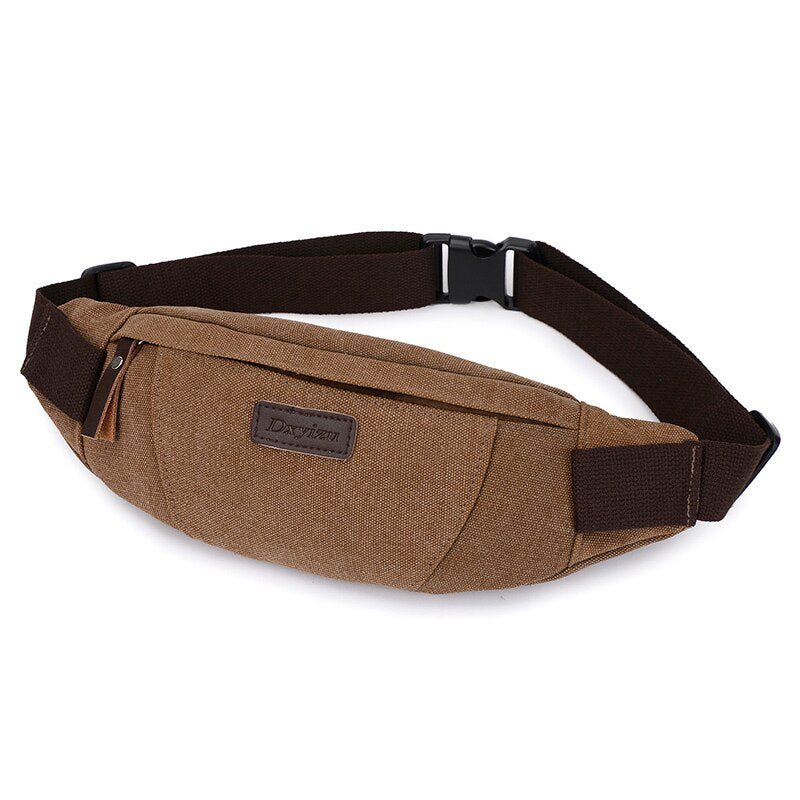 Capacious Canvas Travel Money Belt