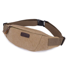 Capacious Canvas Travel Money Belt