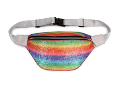 Women's Glitter Rainbow Waist Pack