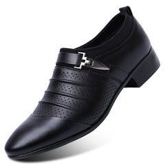 Men's Pointed Leather Formal Shoes