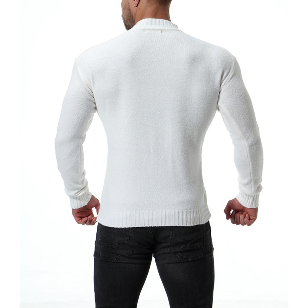 Men's Snow White Sweater