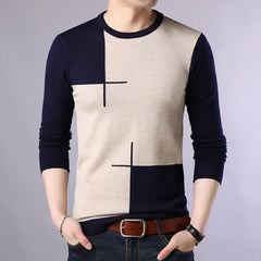 Men's Color Block Sweater