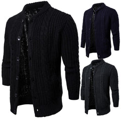 Men's Cotton Knitted Cardigan