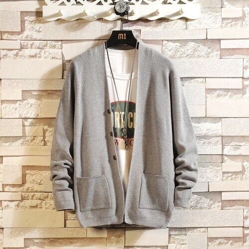 Men's Knitted Slim Cardigan