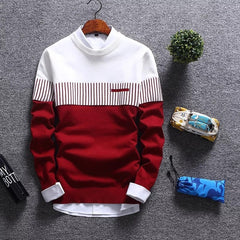 Men's Stripes Slim Fit Sweater