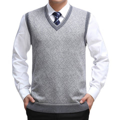 Men's Knitted Pullover Vest