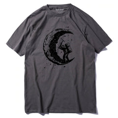 Men's Casual Cotton T-Shit with Print