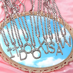 Initial Pendant Necklace for Women
