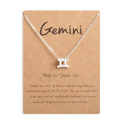 Women's Zodiac Sign Pendant Necklace