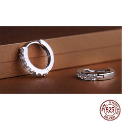 Classic 925 Sterling Silver Drop Earrings for Women